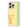 スリムプロテクションプレミアムケース［ オリジナル - initial color line - Y yellow ］