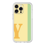 スリムプロテクションプレミアムケース［ オリジナル - initial color line - Y yellow ］