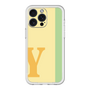 スリムプロテクションプレミアムケース［ オリジナル - initial color line - Y yellow ］
