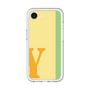 スリムプロテクションプレミアムケース［ オリジナル - initial color line - Y yellow ］