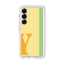 スリムプロテクションプレミアムケース［ オリジナル - initial color line - Y yellow ］