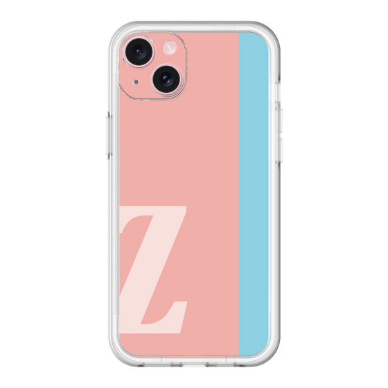 スリムプロテクションプレミアムケース［ オリジナル - initial color line - Z pink ］