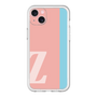 スリムプロテクションプレミアムケース［ オリジナル - initial color line - Z pink ］