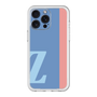 スリムプロテクションプレミアムケース［ オリジナル - initial color line - Z blue ］
