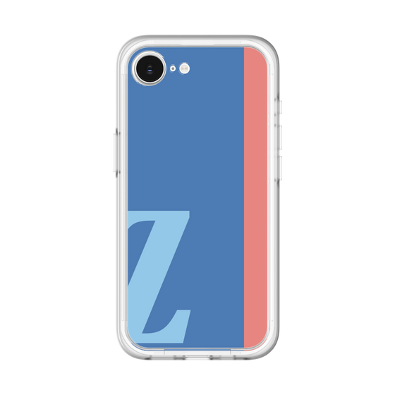 スリムプロテクションプレミアムケース［ オリジナル - initial color line - Z blue ］