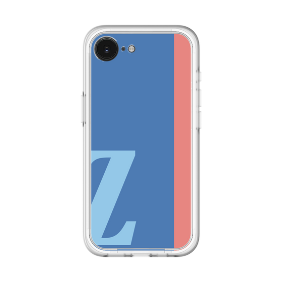 スリムプロテクションプレミアムケース［ オリジナル - initial color line - Z blue ］