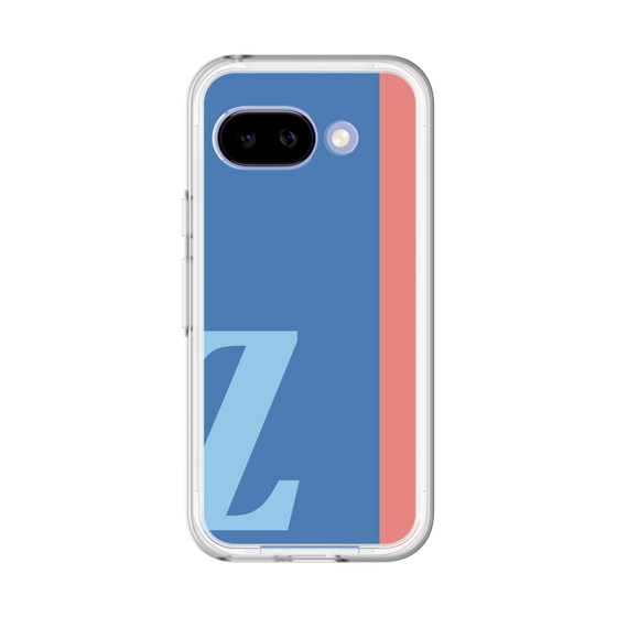スリムプロテクションプレミアムケース［ オリジナル - initial color line - Z blue ］