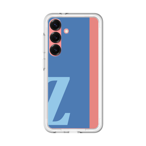 スリムプロテクションプレミアムケース［ オリジナル - initial color line - Z blue ］