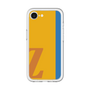 スリムプロテクションプレミアムケース［ オリジナル - initial color line - Z orange ］