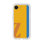 スリムプロテクションプレミアムケース［ オリジナル - initial color line - Z orange ］