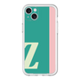 スリムプロテクションプレミアムケース［ オリジナル - initial color line - Z green ］