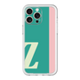 スリムプロテクションプレミアムケース［ オリジナル - initial color line - Z green ］