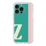 スリムプロテクションプレミアムケース［ オリジナル - initial color line - Z green ］