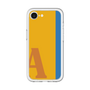 スリムプロテクションプレミアムケース［ オリジナル - initial color line - A orange ］