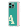 スリムプロテクションプレミアムケース［ オリジナル - initial color line - A green ］