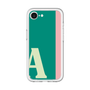 スリムプロテクションプレミアムケース［ オリジナル - initial color line - A green ］