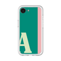 スリムプロテクションプレミアムケース［ オリジナル - initial color line - A green ］