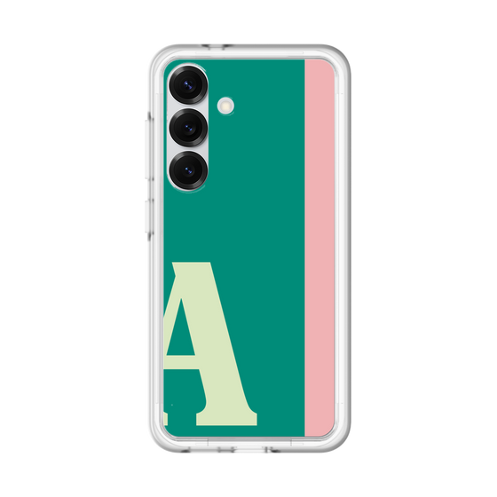 スリムプロテクションプレミアムケース［ オリジナル - initial color line - A green ］