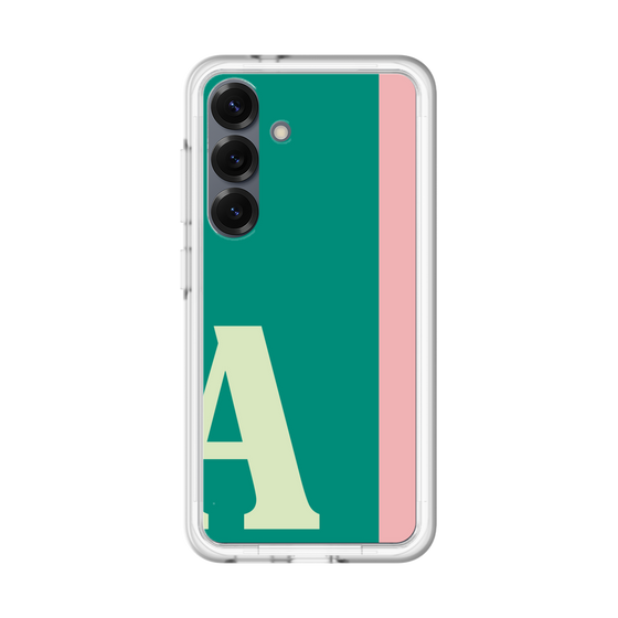 スリムプロテクションプレミアムケース［ オリジナル - initial color line - A green ］