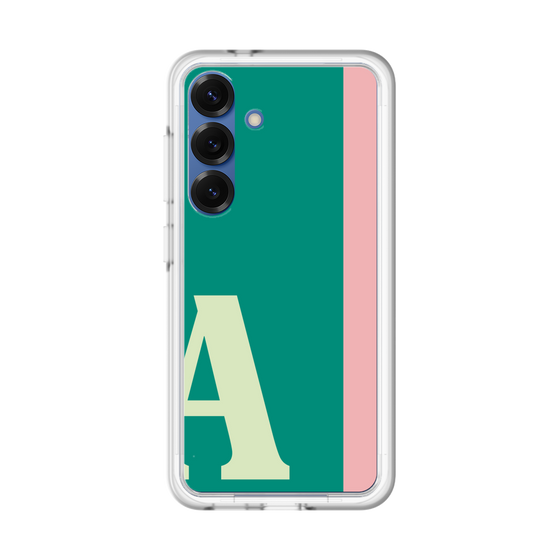 スリムプロテクションプレミアムケース［ オリジナル - initial color line - A green ］