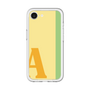 スリムプロテクションプレミアムケース［ オリジナル - initial color line - A yellow ］