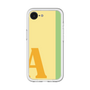スリムプロテクションプレミアムケース［ オリジナル - initial color line - A yellow ］