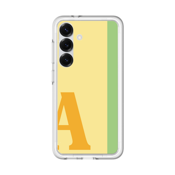 スリムプロテクションプレミアムケース［ オリジナル - initial color line - A yellow ］