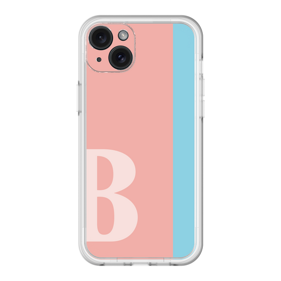 スリムプロテクションプレミアムケース［ オリジナル - initial color line - B pink ］