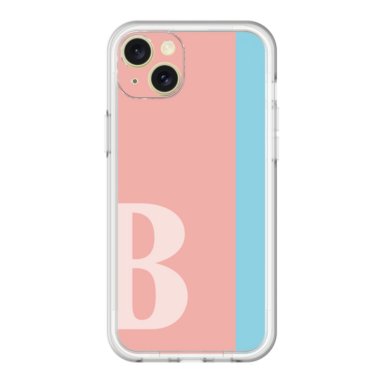 スリムプロテクションプレミアムケース［ オリジナル - initial color line - B pink ］