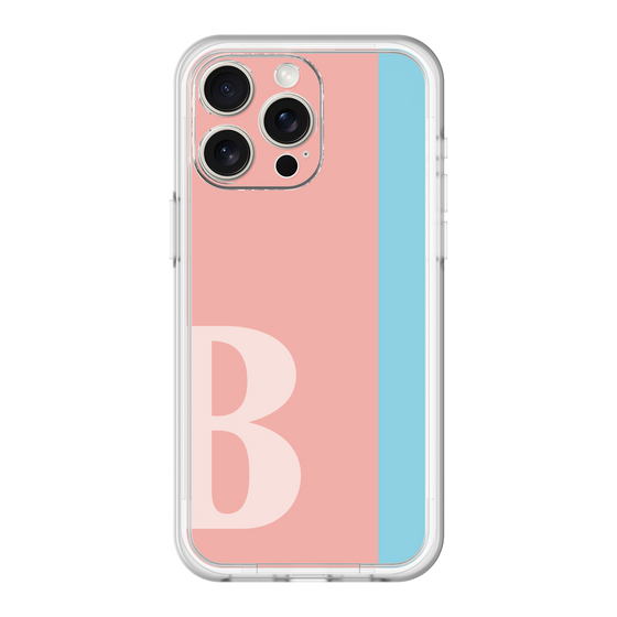 スリムプロテクションプレミアムケース［ オリジナル - initial color line - B pink ］
