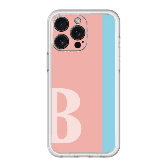スリムプロテクションプレミアムケース［ オリジナル - initial color line - B pink ］