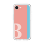スリムプロテクションプレミアムケース［ オリジナル - initial color line - B pink ］