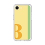 スリムプロテクションプレミアムケース［ オリジナル - initial color line - B yellow ］
