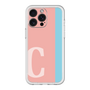 スリムプロテクションプレミアムケース［ オリジナル - initial color line - C pink ］