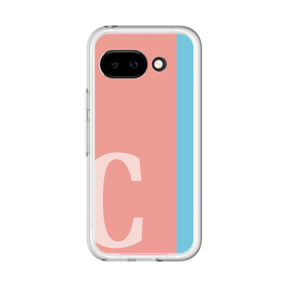 スリムプロテクションプレミアムケース［ オリジナル - initial color line - C pink ］