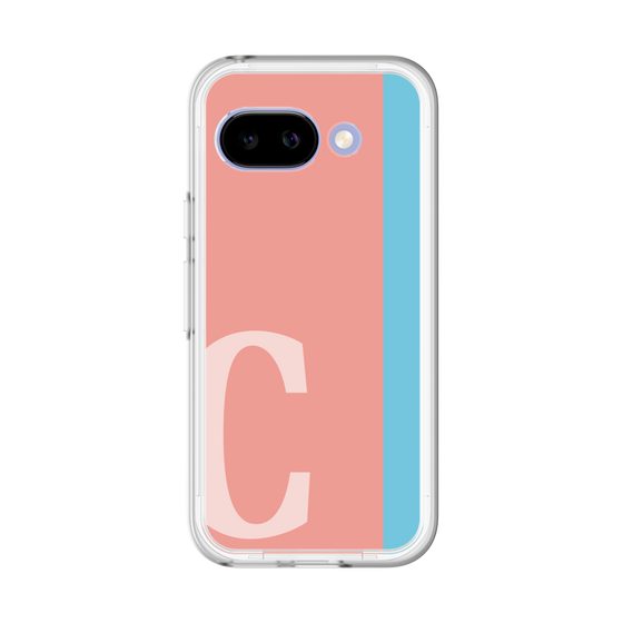 スリムプロテクションプレミアムケース［ オリジナル - initial color line - C pink ］