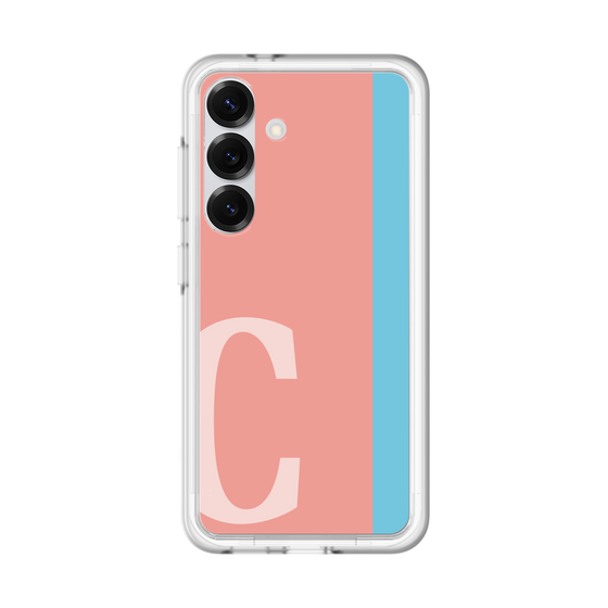 スリムプロテクションプレミアムケース［ オリジナル - initial color line - C pink ］