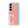 スリムプロテクションプレミアムケース［ オリジナル - initial color line - C pink ］