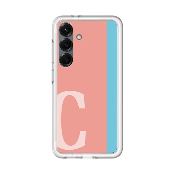 スリムプロテクションプレミアムケース［ オリジナル - initial color line - C pink ］