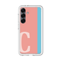 スリムプロテクションプレミアムケース［ オリジナル - initial color line - C pink ］