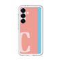 スリムプロテクションプレミアムケース［ オリジナル - initial color line - C pink ］