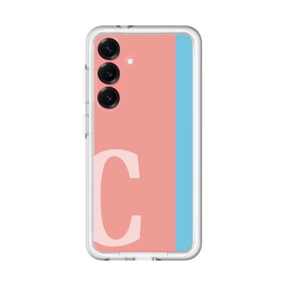 スリムプロテクションプレミアムケース［ オリジナル - initial color line - C pink ］