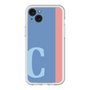 スリムプロテクションプレミアムケース［ オリジナル - initial color line - C blue ］
