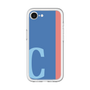 スリムプロテクションプレミアムケース［ オリジナル - initial color line - C blue ］