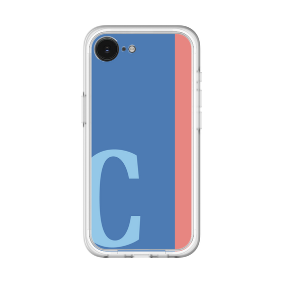 スリムプロテクションプレミアムケース［ オリジナル - initial color line - C blue ］