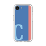 スリムプロテクションプレミアムケース［ オリジナル - initial color line - C blue ］