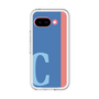 スリムプロテクションプレミアムケース［ オリジナル - initial color line - C blue ］