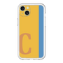 スリムプロテクションプレミアムケース［ オリジナル - initial color line - C orange ］