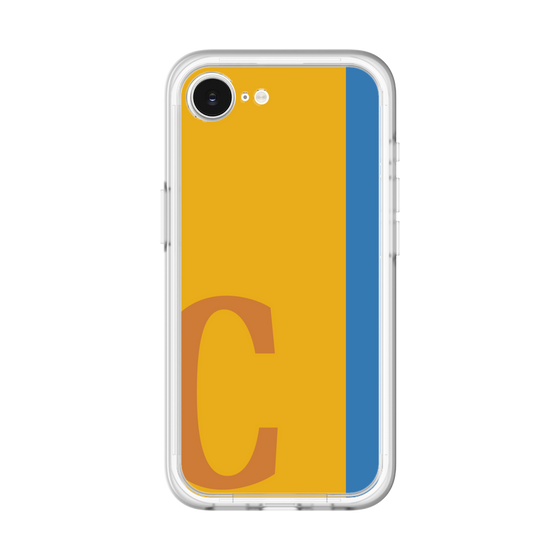 スリムプロテクションプレミアムケース［ オリジナル - initial color line - C orange ］