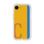 スリムプロテクションプレミアムケース［ オリジナル - initial color line - C orange ］